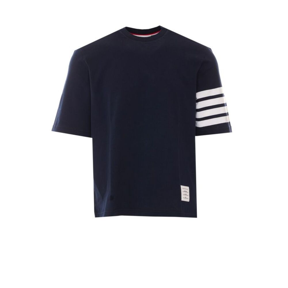 Thom Browne Men 4-Bar T-Shirt